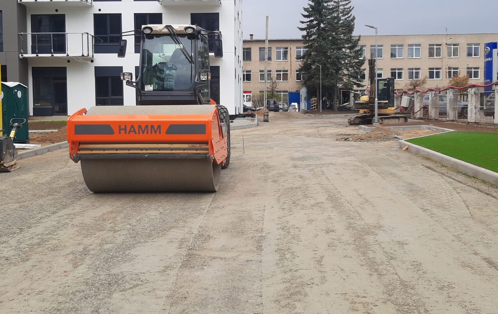 Kitų dangų įrengimas